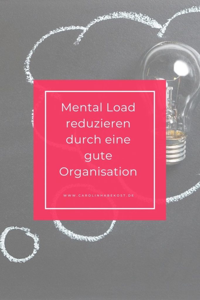 Text auf Bild Mental Load reduzieren